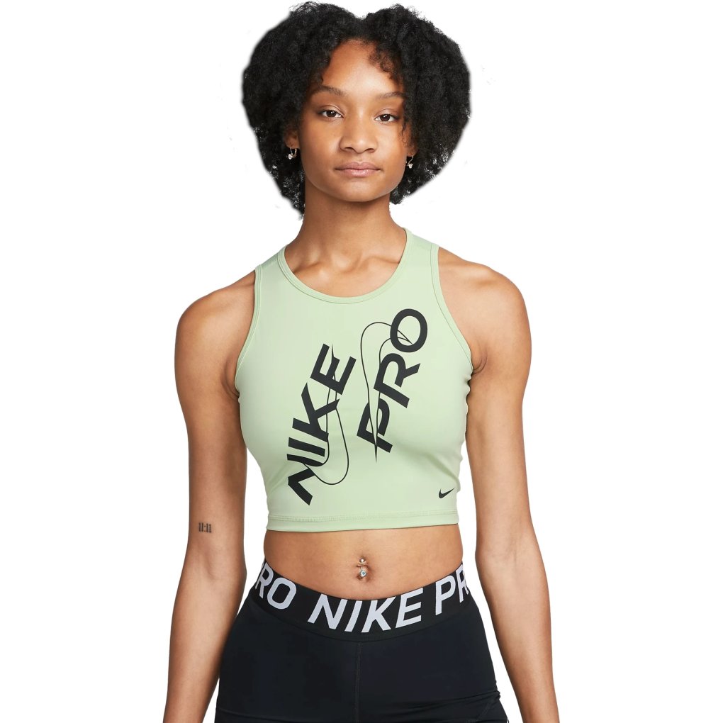 nike mesh crop tank