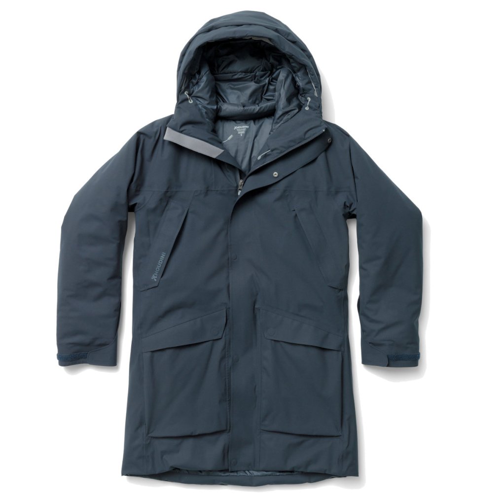 Houdini Fall In Parka Women Blue Illusion BIKE24