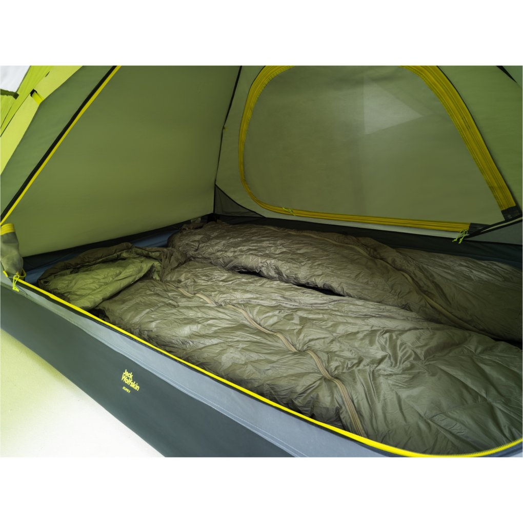 Jack Wolfskin ECLIPSE Ⅱ ECLIPSE II - ginkgo green One Size - Two-person dome tent Two