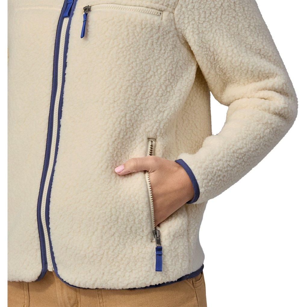 Patagonia Retro Pile Fleece Jacket Women Natural BIKE24