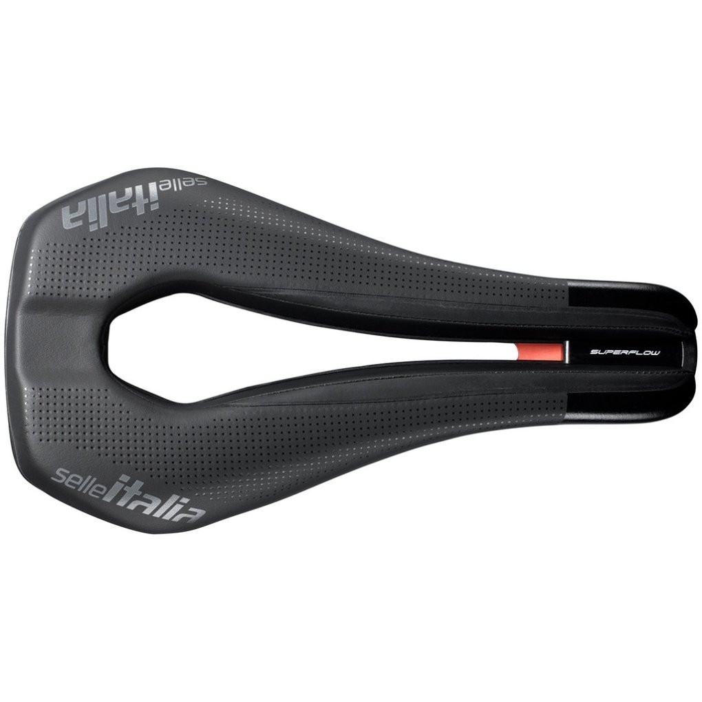 Selle Italia Watt Saddle - Superflow | Kit Carbonio - U3 | black