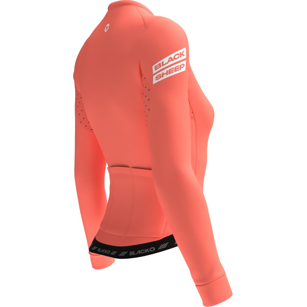 Black Sheep Cycling WMN LuxLite Longsleeve Jersey Women - Coral