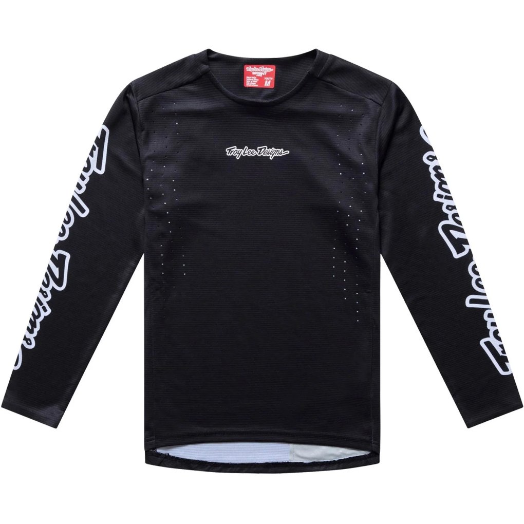 Troy Lee Designs Sprint Pro Long Sleeve Jersey Kids - Mono Black