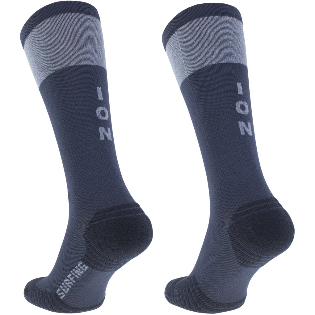 Ion Bike Long Chaussettes de Vélo Bleu 2025 : Taille : 35-38