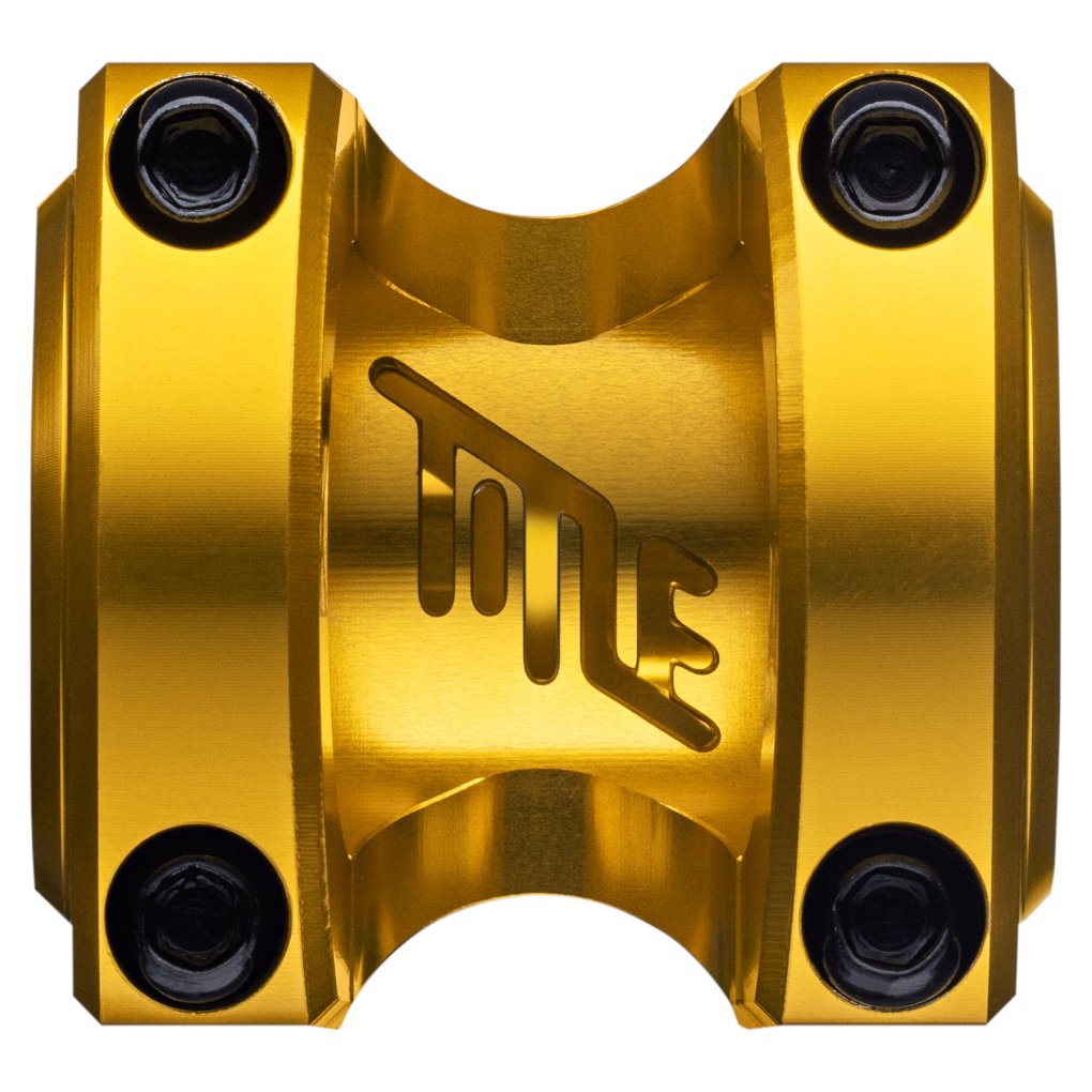 Potence route alu 3d 1''1/8 L80mm releve de 3deg diam cintre 31,8mm -fabrican