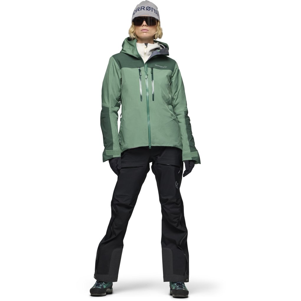 Norrona trollveggen Gore-Tex Pro light Jacket Women - Dark Ivy