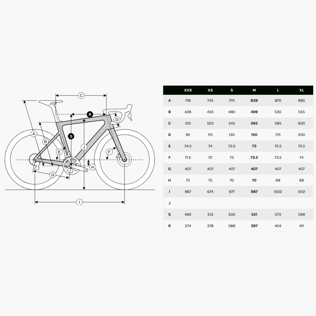 Ridley FALCN RS Force AXS Carbon Roadbike 2025 battleship