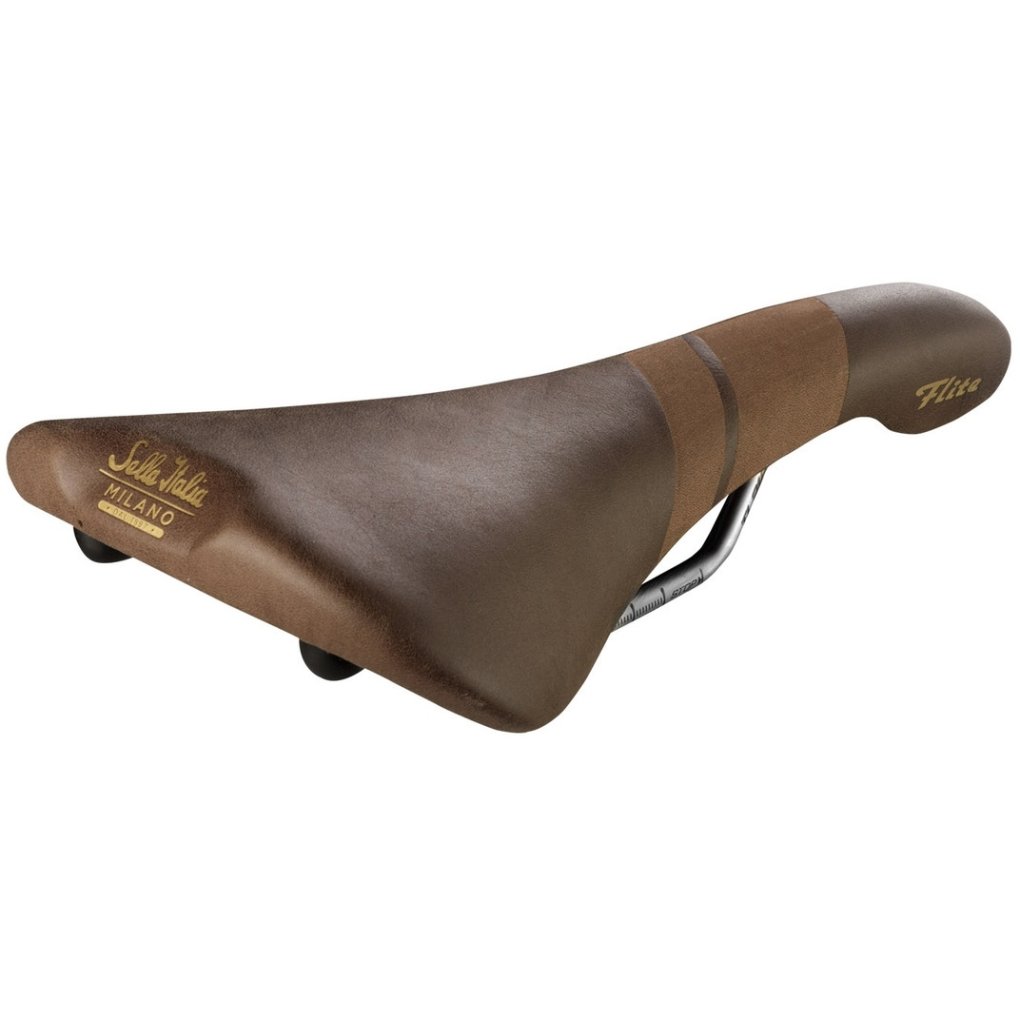 値下げ！Selle Italia Flite Bullite Brown 美品 selle-italia-milano-flite-