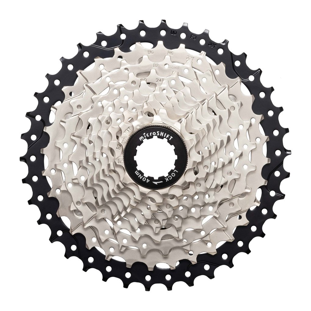 microSHIFT Cassette 10-Speed 11-38T Shimano HG — microSHIFT