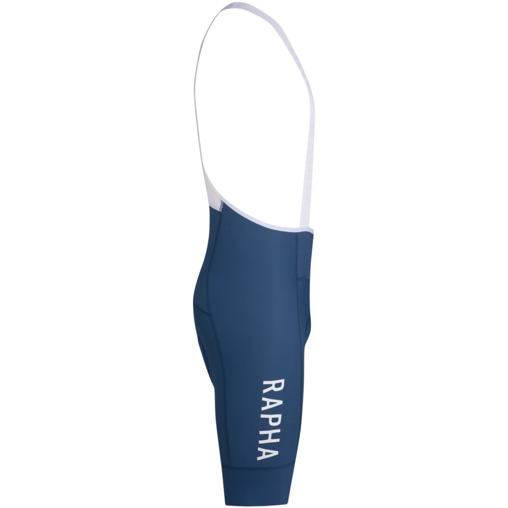 Rapha Pro Team Training Bib Shorts Men - denim blue/white | BIKE24