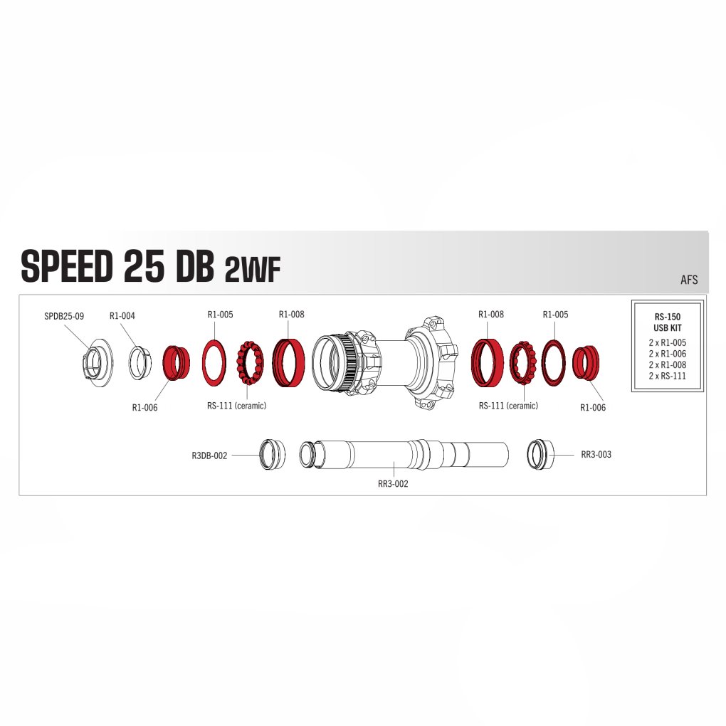 Kit Roulements Scellés FastEddy Bearings Pour HPI RS4 Rally - Référence