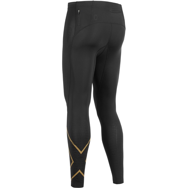 2XU Elite MCS Run Compression Tights Men - Tall - black/gold