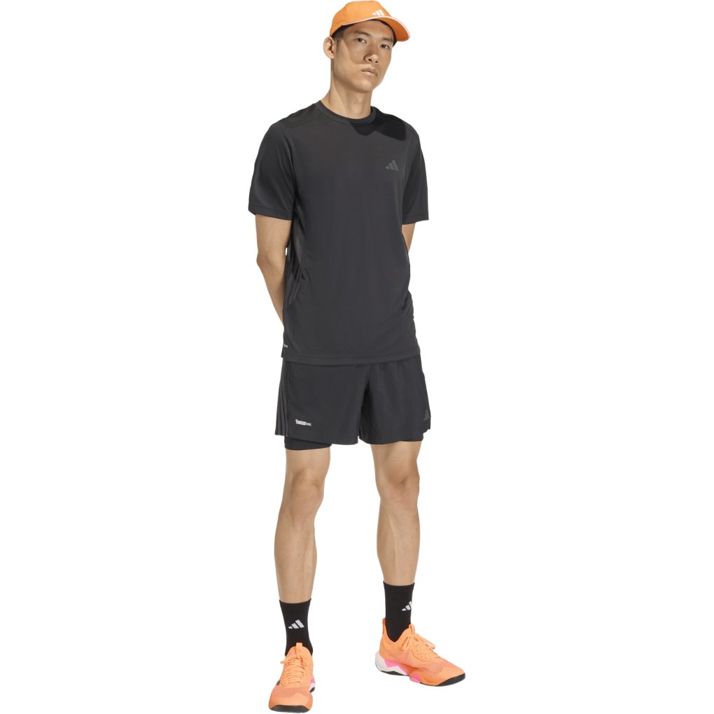 adidas Tech Essentials Workout 2in1 Shorts Men - black KE9633 | BIKE24