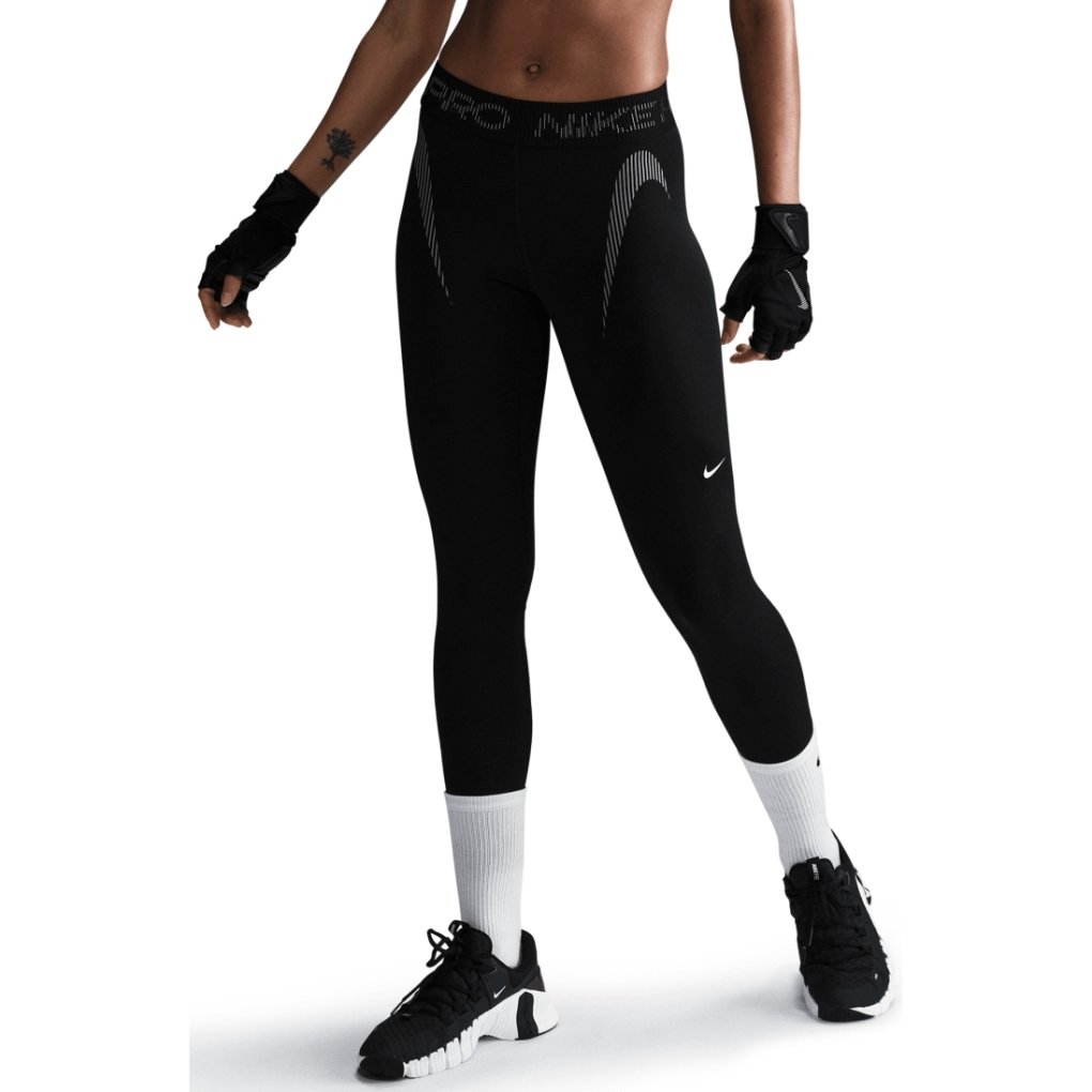 Nike Dri-FIT Mid Rise GRX 7/8 Tights Women black/cool grey/white  HJ1219-010