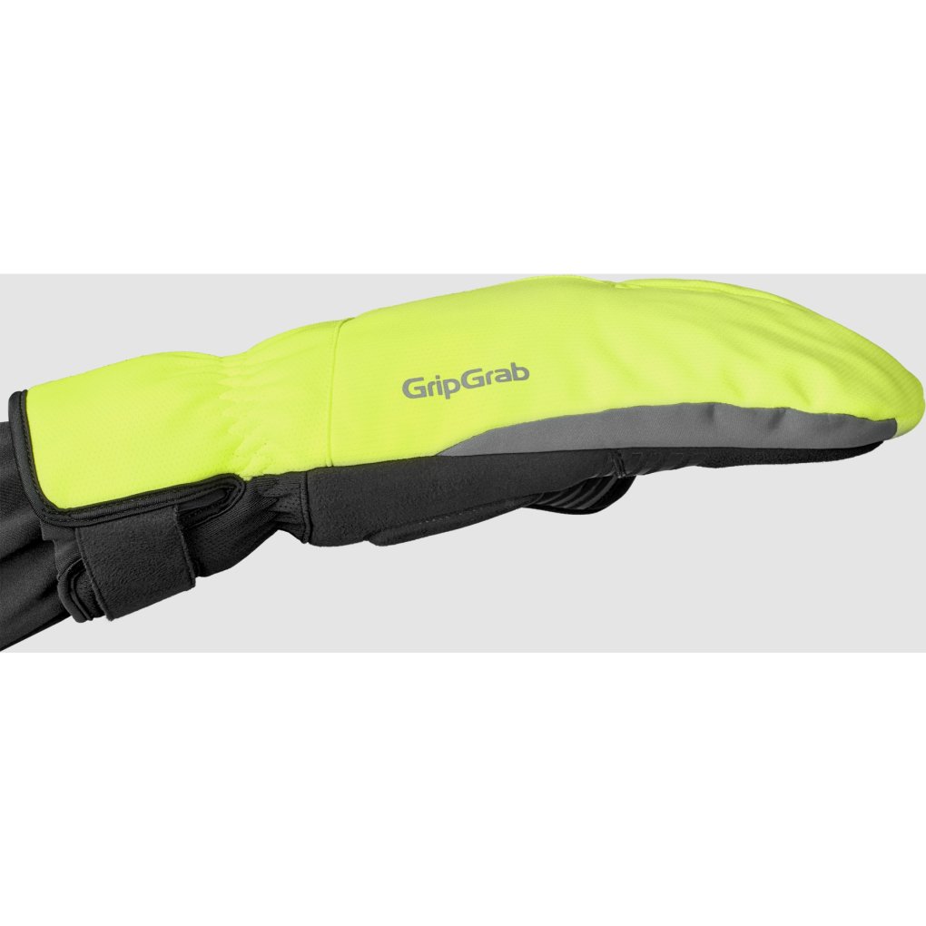 GripGrab Nordic 2 Deep Winter Lobster Windproof Gloves - Yellow hi