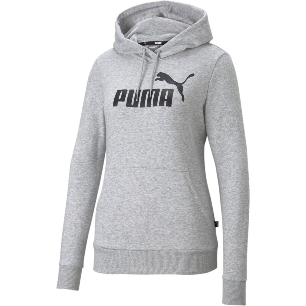 Puma Classics Puma Couple Hoodies Puma Essentials Logo Hoodie Women Light  Gray Heather