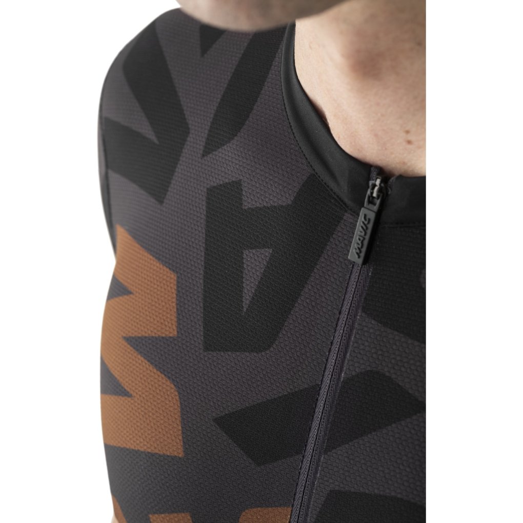 Mavic Aksium Graphic Jersey Men - bronze/carbone | BIKE24