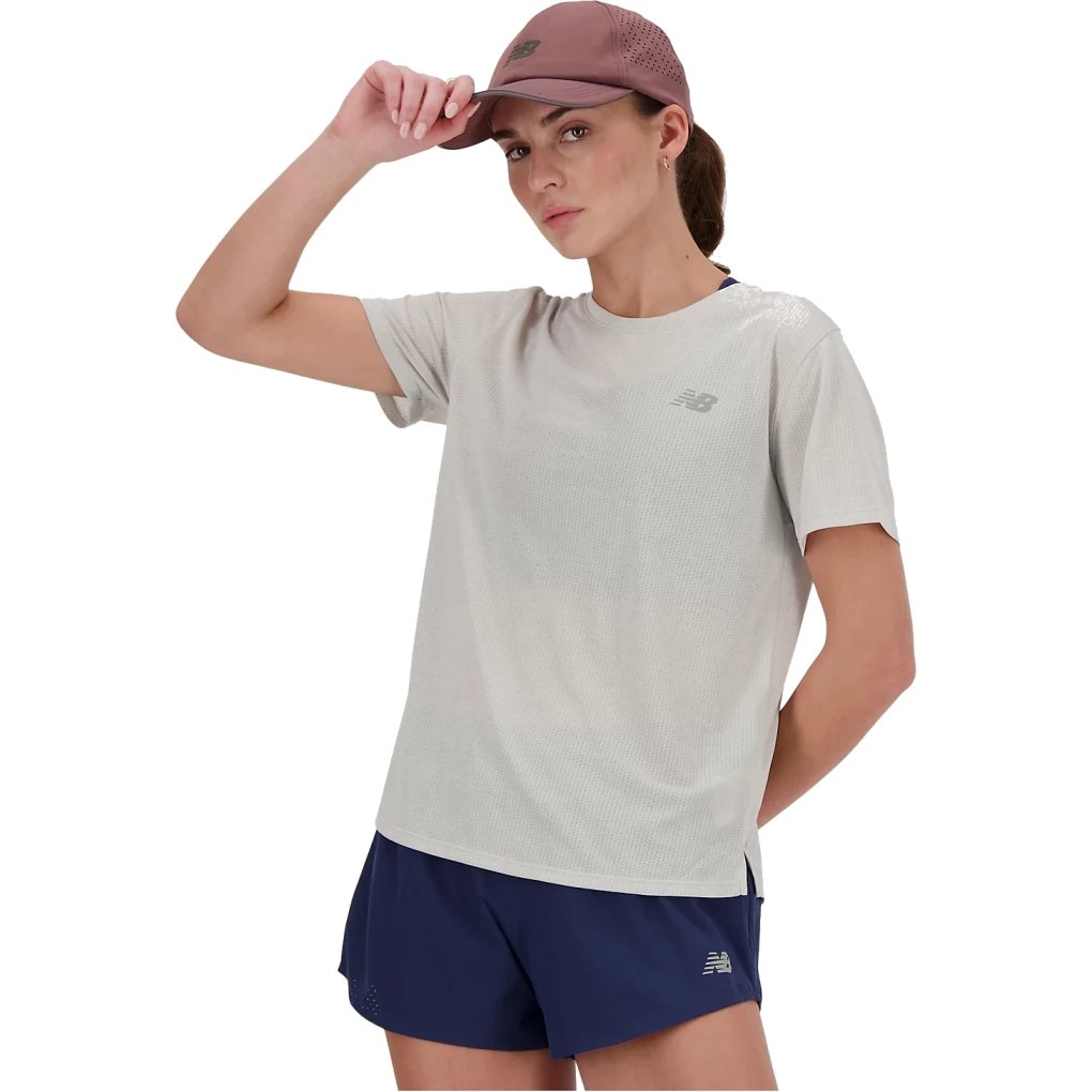 New Balance Athletics T-Shirt Women - Ash Heather | BIKE24