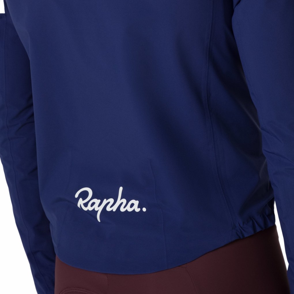 Rapha Core Rain Jacket Men - navy/white | BIKE24