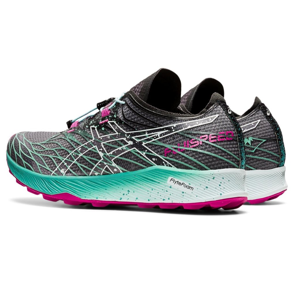 asics Fujispeed Trail Running Shoes Women black/soothing sea - Main Image