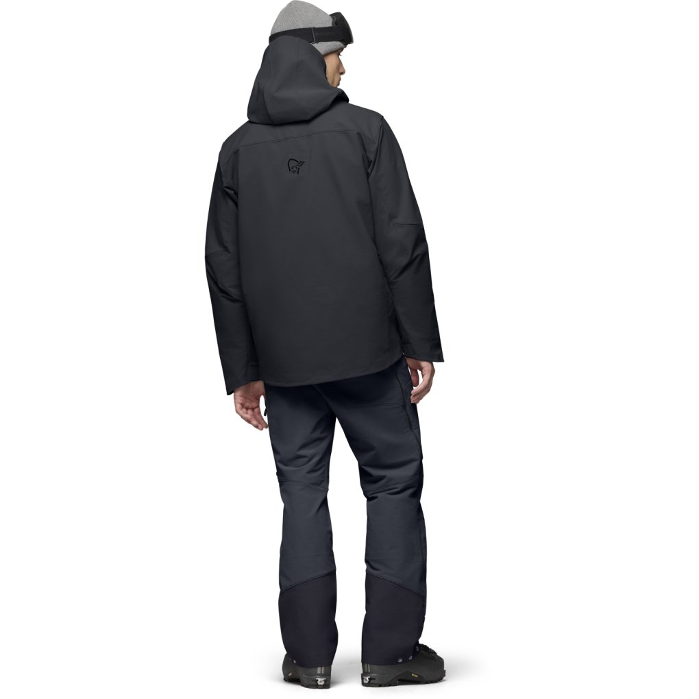 Norrona lofoten flex1 Jacket Men - Caviar Black | BIKE24