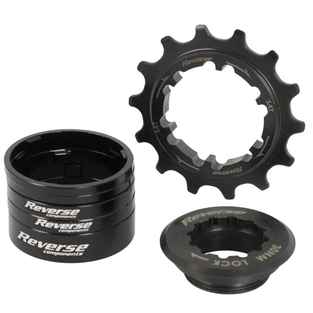Reverse Components Single Speed Kit | Microspline - 13T - black