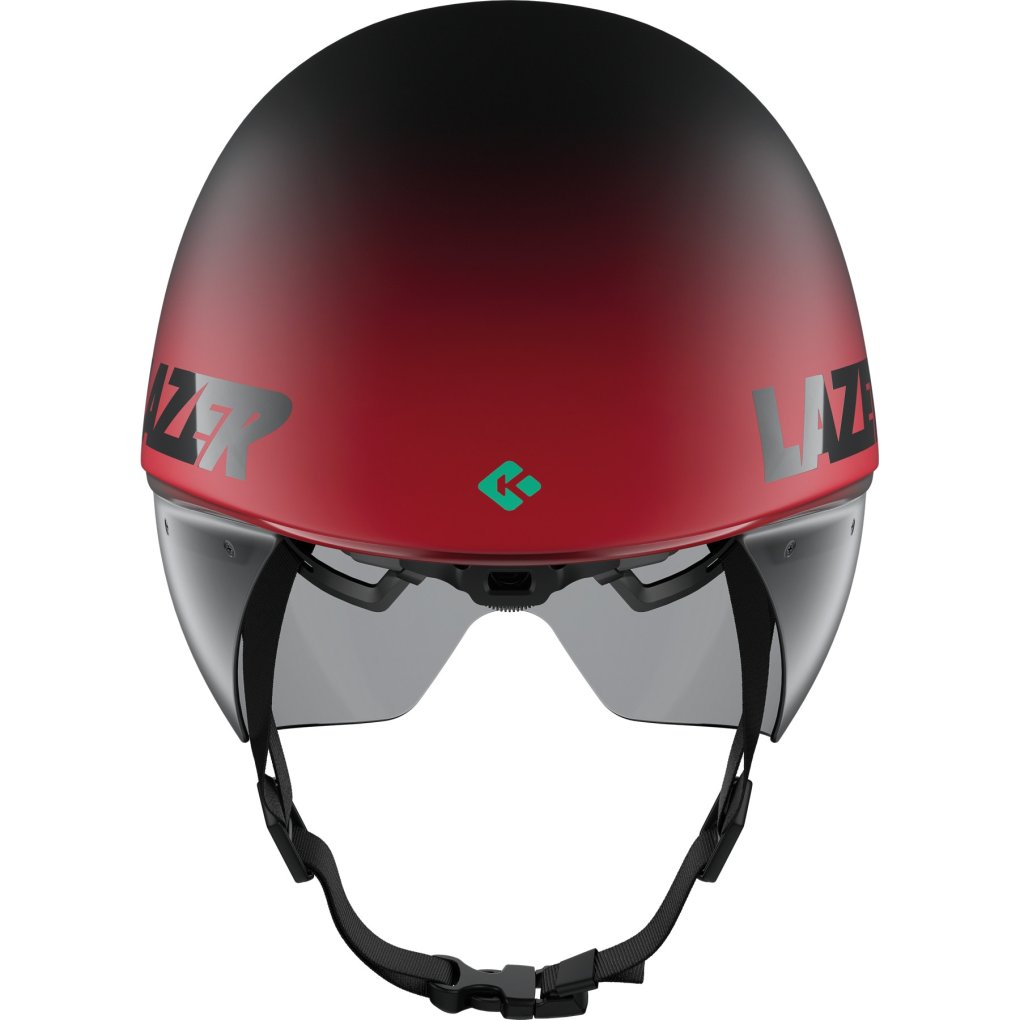 Lazer Volante KinetiCore Time Trial Helmet matte black red BIKE24