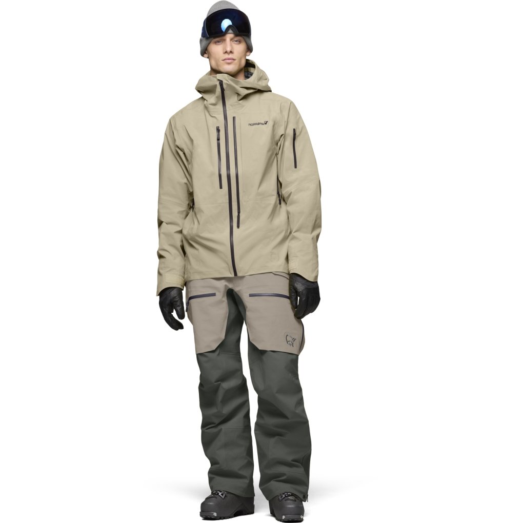 スキー NORRONA lofoten Gore-Tex Jacket + Pants Norrona lofoten Gore-Tex Pro Jacket Men - Winter Twig | BIKE24