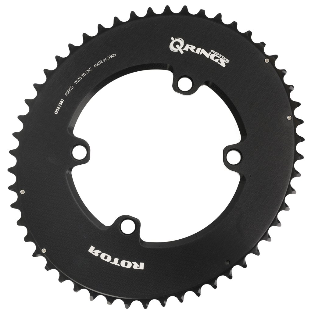 Rotor Q-Ring Outer Road Aero Chainring oval - BCD 110x4 - medium