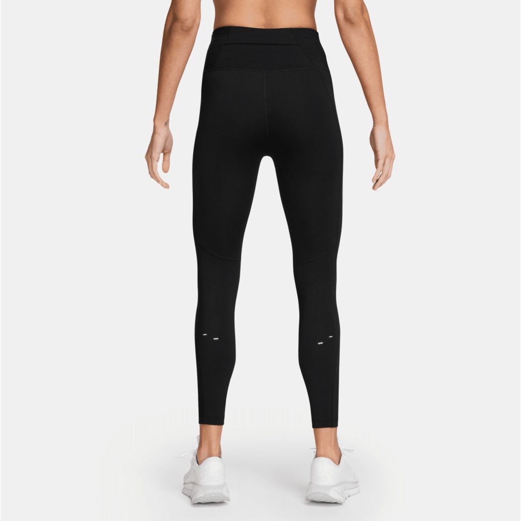 Nike Tempo Swoosh Run 7/8 Leggings Damen black/reflective silver