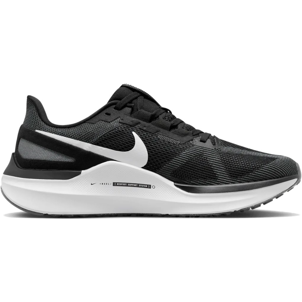 Nike Structure 25 Running Shoes Men black/white-iron grey