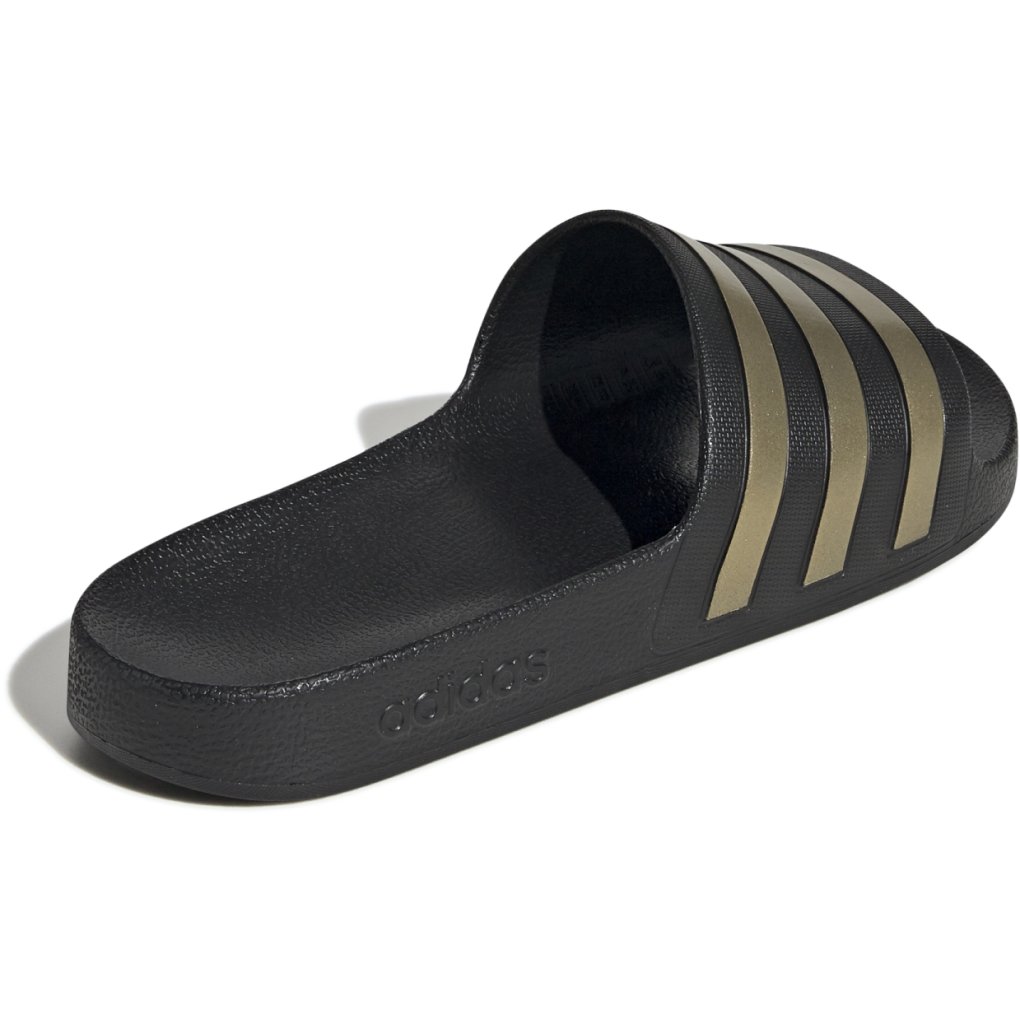 adidas Adilette Aqua Slides Bathing Shoes core black/gold metal