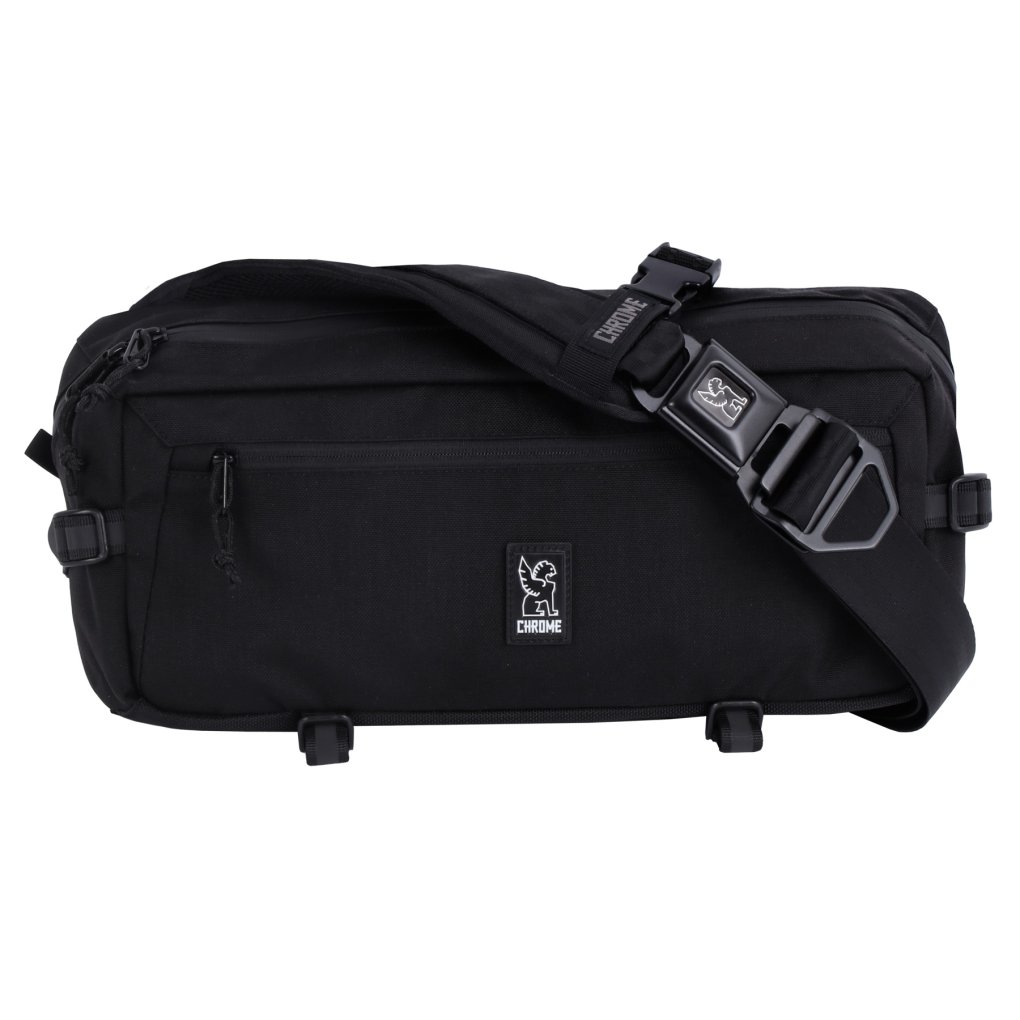 CHROME Kadet Sling Bag - 9L - Black XRF Reflective | BIKE24