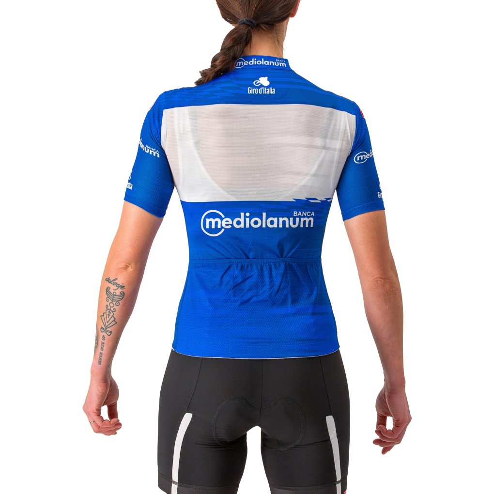Castelli Maillot Manches Courtes Femme Giro d'Italia #Giro106  Competizione azzurro 058