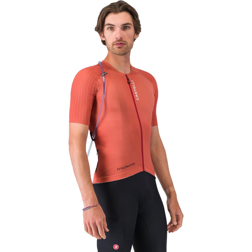 Castelli Unlimited Pro 2 Jersey Men - paprika 655 | BIKE24