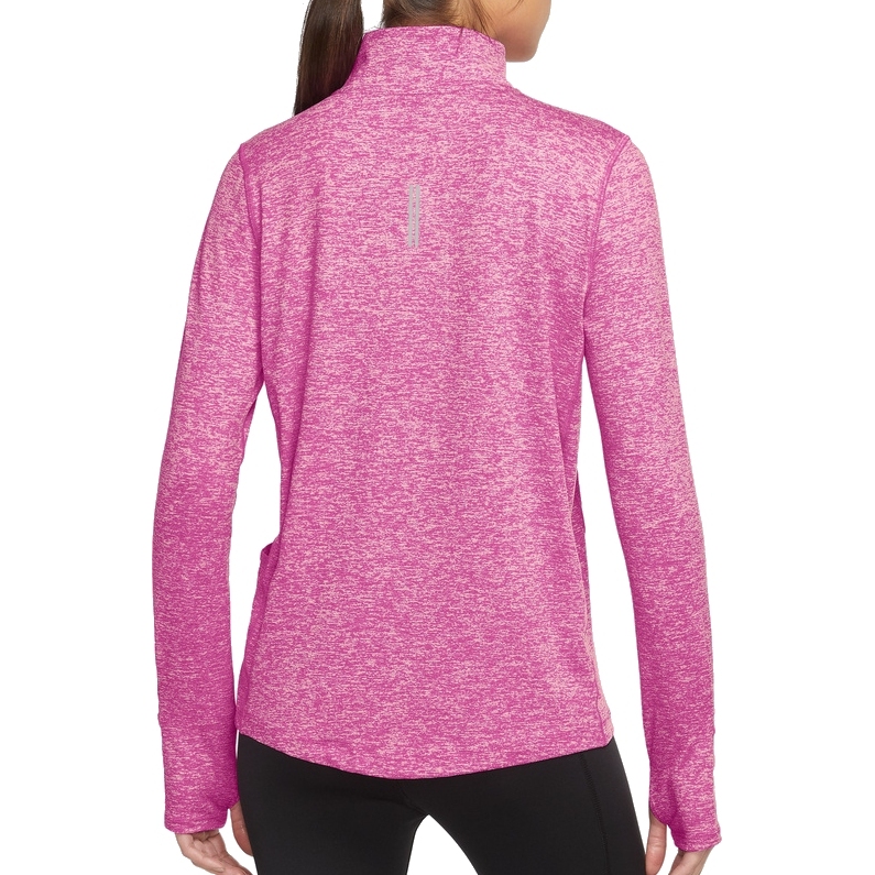 T-shirt Sport Femme Manches Longues - 1/2 Fermeture éclair - Nylon/élasthanne - Pour Running, Yoga, Fitness - Respirant Anti-transpiration - 7