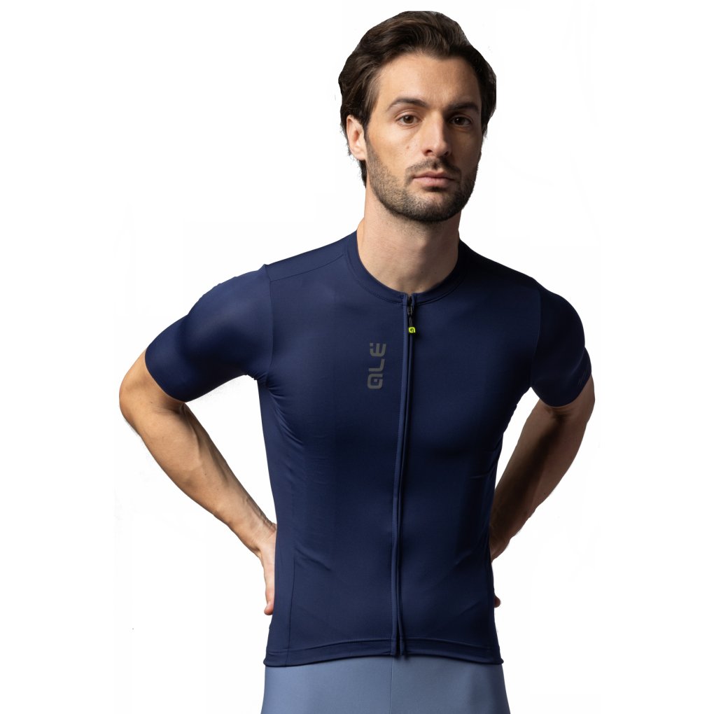 Bicycle Color Block Maglia Ciclismo Verde Militare Maglia Alé PRAGMA Manica Corta Deporvillage