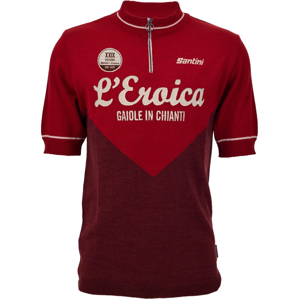 Santini Eroica 29° Gaiole Short Sleeve Wool Jersey Men ER1114E29GA