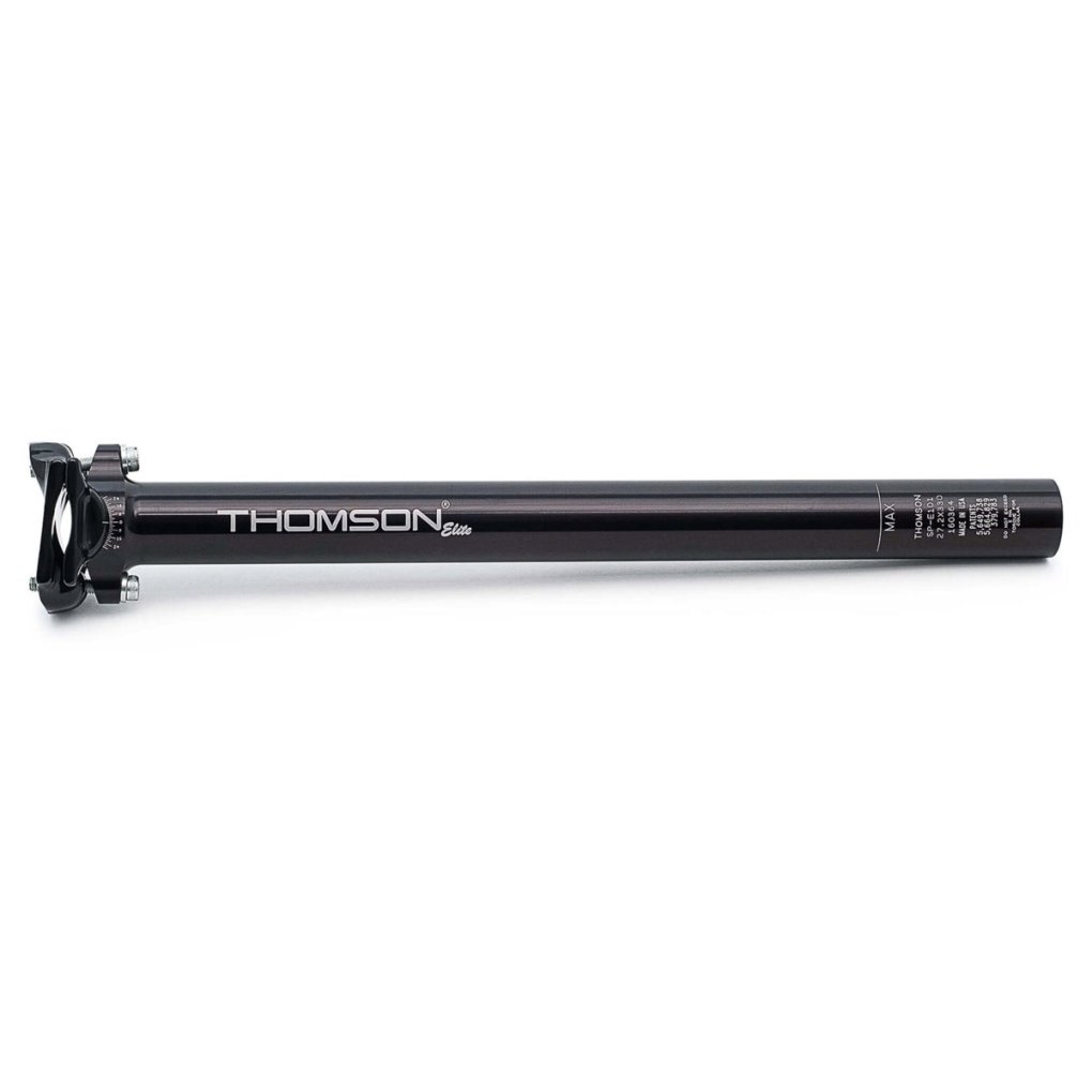 パーツ THOMSON Elite SEAT POST 27.2 330 black Thomson Elite Seatpost (Black) (27.2mm) (330mm) (0mm Offset