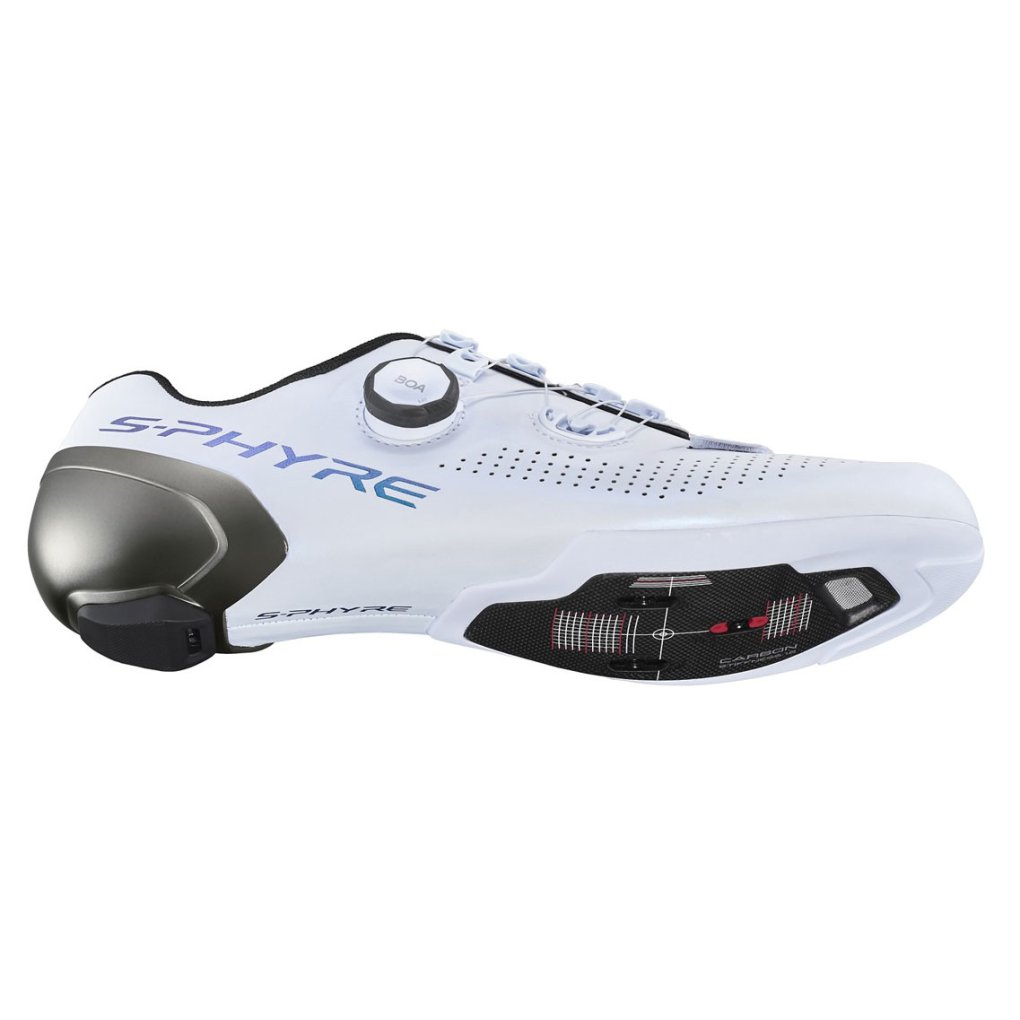 SHIMANO S-PHYRE SH-RC902 40.5 ホワイト Shimano's latest S-Phyre RC902 shoe is designed to be