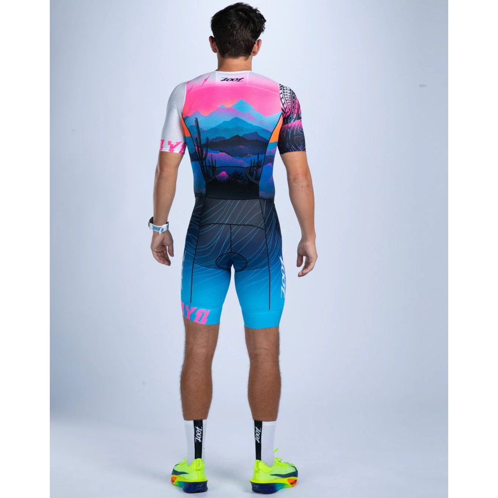 Zoot Tri Aero Full Zip Racesuitキャップ付き！