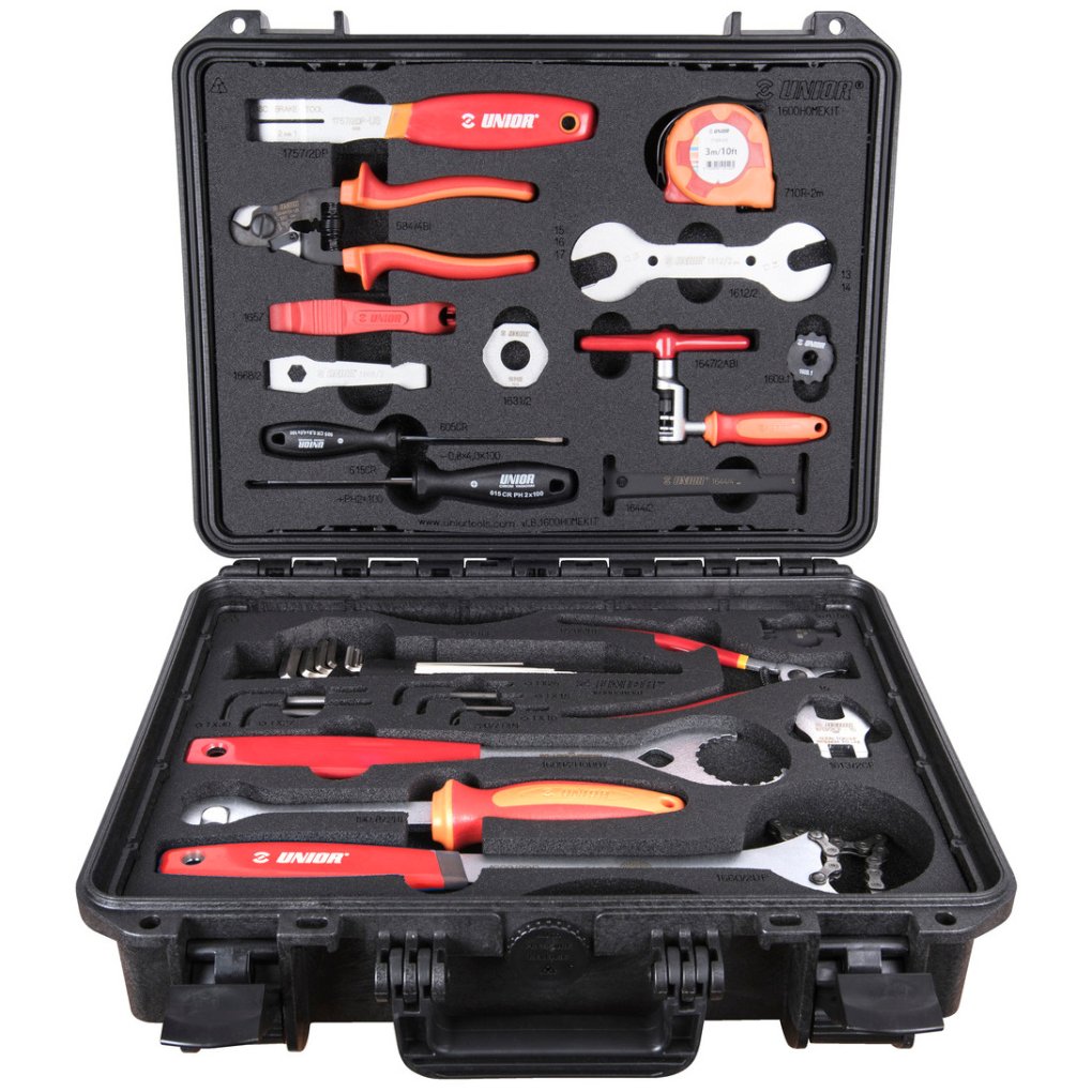 Unior Bike Tools Home Kit Toolbox - 1600HOMEKIT-US