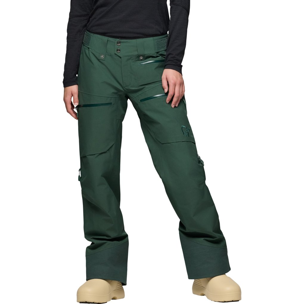 Norrona lofoten Gore-Tex insulated Pants Women - Jungle Green | BIKE24