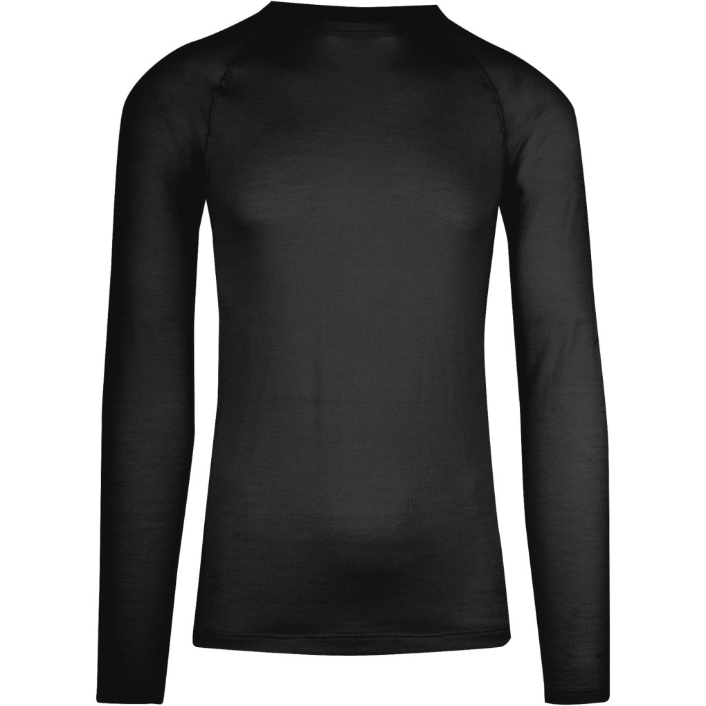 Sous-couche Velocio Mérinos Manches Courtes – Homme – Noir – Taille L – Cyclisme