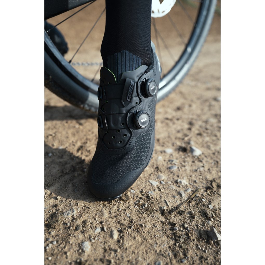 Scarpe Gravel Uomo Gregarius Adventure nero BIKE24