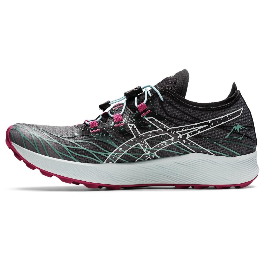 asics Fujispeed Trail Running Shoes Women black/soothing sea