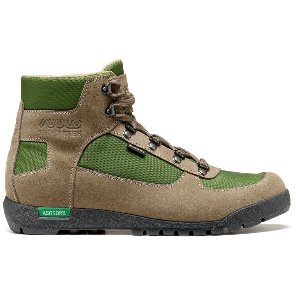 Asolo Supertrek GTX Hiking Boots Men wool/garden green BIKE24