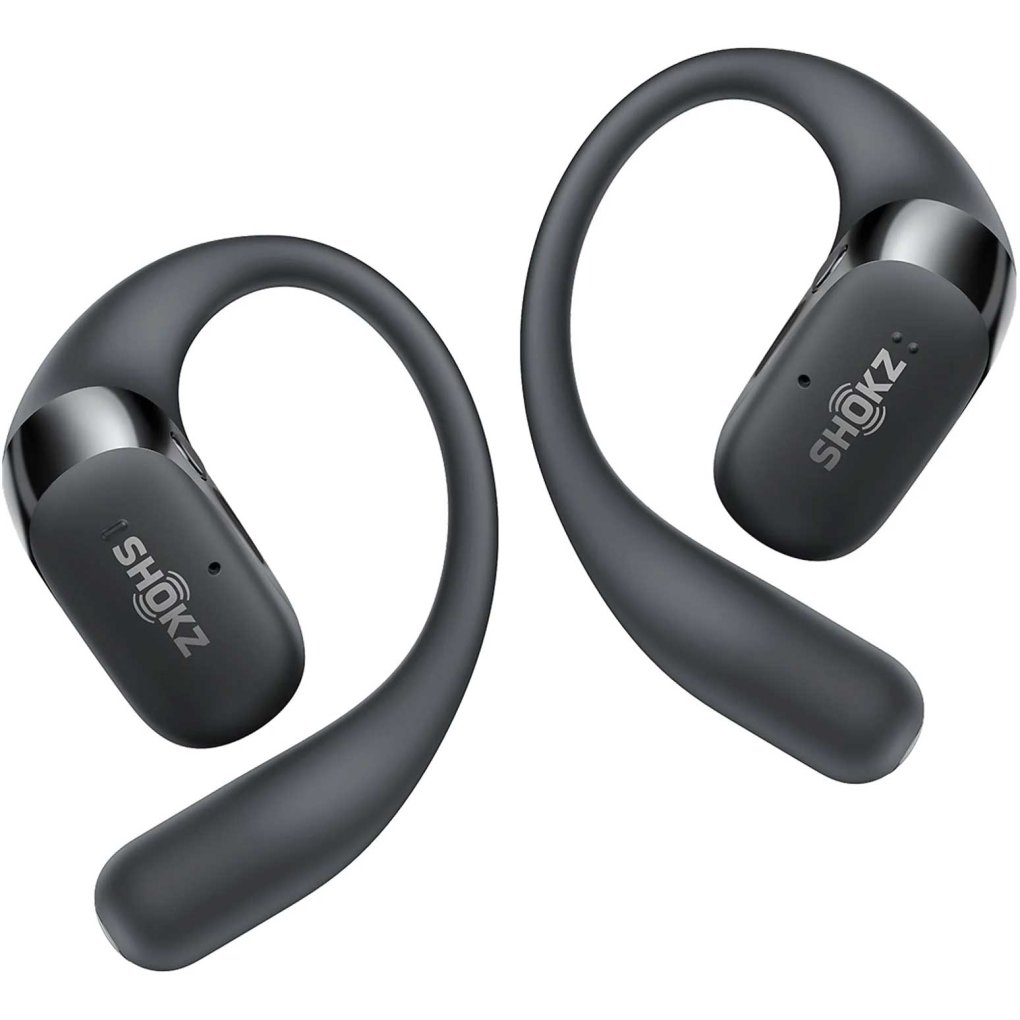 新品未開封 OPENFIT AIR ワイヤレスイヤホン ブラック OpenFit Air オープンイヤーイヤホン - Shokz (ショックス) 日本