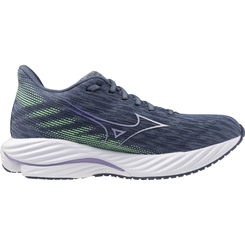 Mizuno Scarpe Running Donna Wave Rider 28 Citadel/White/Neo Mint