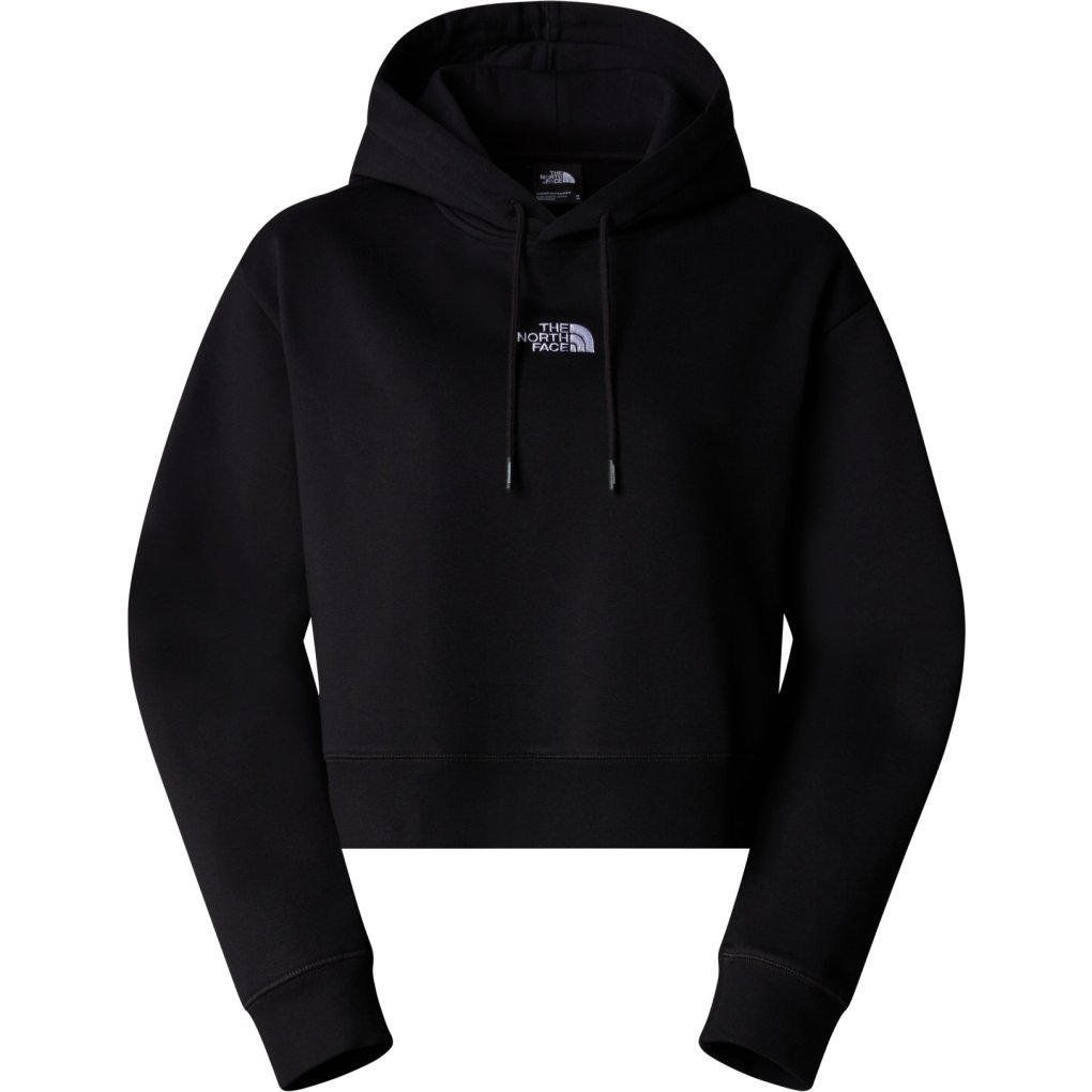 The North Face Essential Crop Hoodie Women TNF Black BIKE24